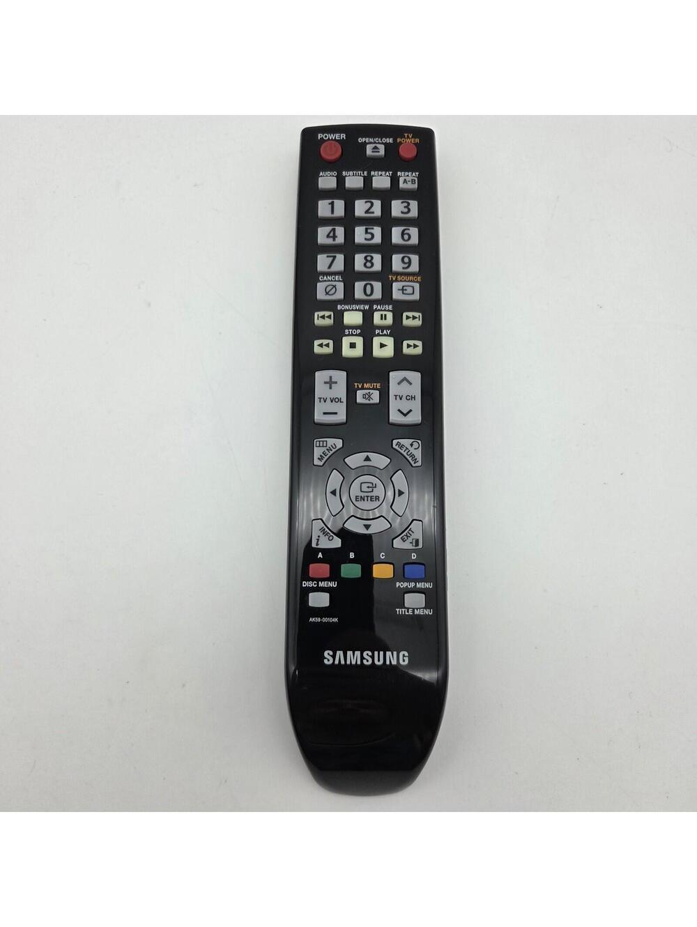 Genuine Samsung AK59-00104K Remote Control BD-C5500 BD-C6500 Blu-Ray/DVD Players